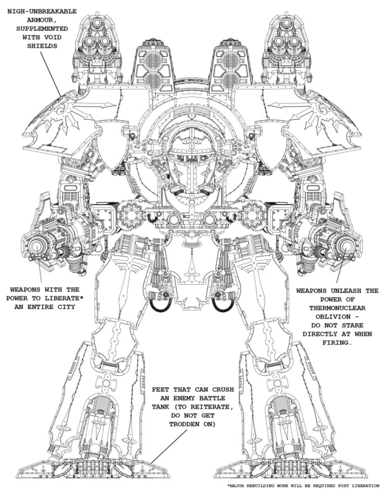 Ld2 Design Mordel.Net:/ Warlord Titan W4R-LD2